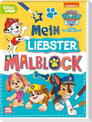 PAW Patrol Kindergartenheft: Mein liebster Malblock