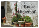Kretas Hinterhof (Wandkalender 2024 DIN A4 quer), CALVENDO Monatskalender
