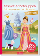 Sticker-Anziehpuppen Metallic - Prinzessinnen und Prinzen