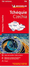 Czechia - Michelin National Map 755