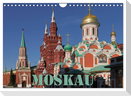 Moskau (Wandkalender 2024 DIN A4 quer), CALVENDO Monatskalender