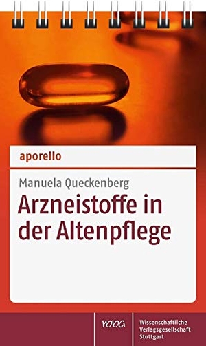 Queckenberg, Manuela. aporello Arzneistoffe in der Altenpflege. Wissenschaftliche, 2015.