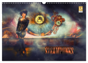 Steampunks (Wandkalender 2025 DIN A3 quer), CALVENDO Monatskalender