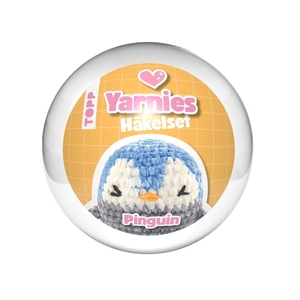 Stiller, Jennifer. Yarnies - Collect. Create. Cuddle. Häkelset Pinguin - Digitale Anleitung, Chenillegarn (100 % Acryl), Mini-Häkelnadel mit Schlüsselanhänger, Füllwatte. frechverlag GmbH, 2026.