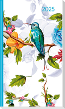 Slimtimer Style Bird 2025 - Taschen-Kalender 9x15,6 cm - Weekly - 128 Seiten - Notiz-Buch - mit Info- und Adressteil - Alpha Edition