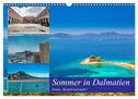 Sommer in Dalmatien - Sonne, Strand und mehr! (Wandkalender 2024 DIN A3 quer), CALVENDO Monatskalender