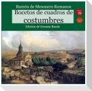 Bocetos de cuadros de costumbres