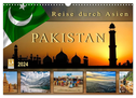 Reise durch Asien - Pakistan (Wandkalender 2024 DIN A3 quer), CALVENDO Monatskalender