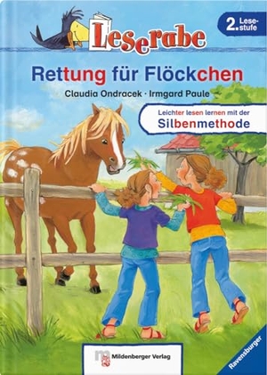 Ondracek, Claudia. Leserabe - Rettung für Flöckchen - Leichter lesen lernen mit der Silbenmethode. 2. Lesestufe. Mildenberger Verlag GmbH, 2010.