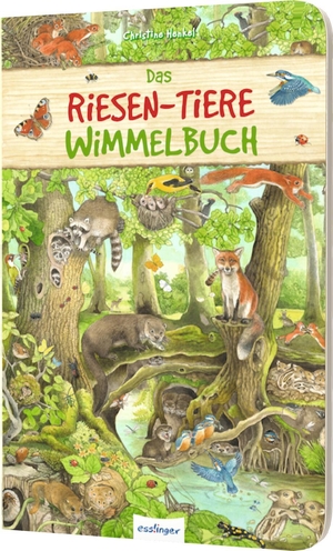 Riesen-Wimmelbuch: Das Riesen-Tiere-Wimmelbuch - Übergroßes Buch für Kinder ab 2 Jahren. Esslinger Verlag, 2024.