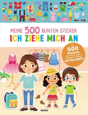Meine 500 bunten Sticker - Ich ziehe mich an. AUZOU editions, 2024.