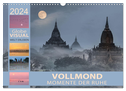 Vollmond - Momente der Ruhe (Wandkalender 2024 DIN A3 quer), CALVENDO Monatskalender