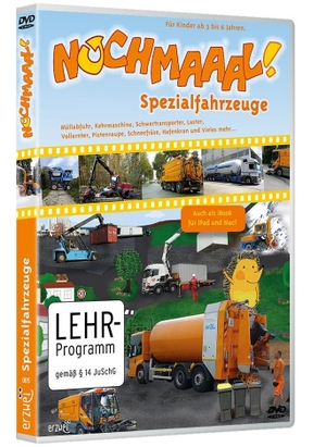 Herrmann, Ralf. Nochmaaal! - Spezialfahrzeuge - Meine erste DVD - für Kinder ab 3 bis 6 Jahren. edition-region2, 2016.