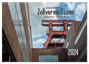 Zeche und Kokerei Zollverein Essen: Industrie-Architektur (Wandkalender 2024 DIN A3 quer), CALVENDO Monatskalender