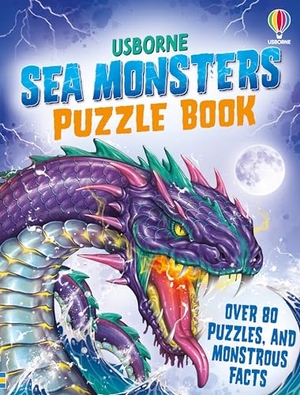 Robson, Kirsteen. Sea Monsters Puzzle Book. Usborne Publishing  IWUK, 2025.