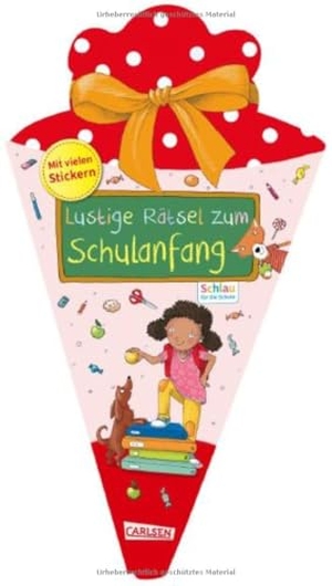 Mildner, Christine. Schlau für die Schule: Lustige Rätsel zum Schulanfang (Schultüte rot) - Rätselspaß und viele Sticker. Carlsen Verlag GmbH, 2026.