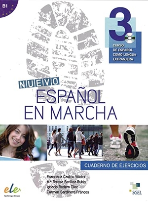 Castro Viúdez, Francisca / Benítez Rubio, María Teresa et al. Nuevo Español en marcha 3. Arbeitsbuch mit Audio-CD - Curso de español como lengua extranjera. Hueber Verlag GmbH, 2014.