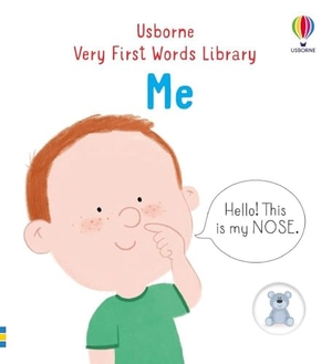 Oldham, Matthew. Very First Words Library - Me. Usborne Publishing  IWUK, 2023.
