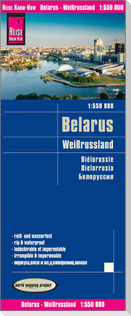 Reise Know-How Landkarte Weißrussland / Belarus (1:550.000)