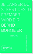 Je länger du stehst desto fremder wird dir