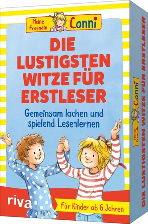 Riva Verlag (Hrsg.). Meine Freundin Conni - Die lustigsten Witze für Erstleser - Geschenk zu Schulanfang, Geburtstag, Ostern. Für Kinder ab 6. riva Verlag, 2025.