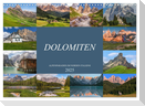 Dolomiten, Alpenparadies im Norden Italiens (Wandkalender 2025 DIN A3 quer), CALVENDO Monatskalender