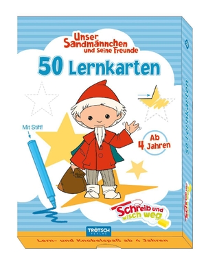 Trötsch Unser Sandmännchen Lernkarten Schreib und wisch weg mit Stift - Übungsheft Lernheft Vorschule Grundschule. Trötsch Verlag GmbH, 2020.
