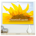 Sonnenblumen - die Blumen der Lebensfreude (hochwertiger Premium Wandkalender 2025 DIN A2 quer), Kunstdruck in Hochglanz