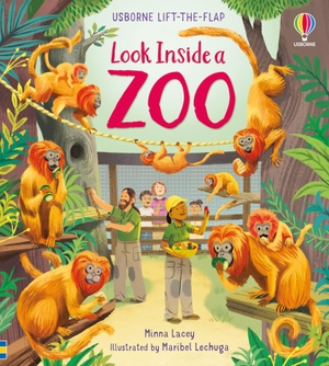 Lacey, Minna. Look Inside a Zoo. Usborne Publishing Ltd, 2023.
