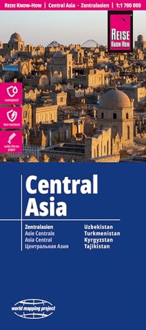 Reise Know-How Landkarte Zentralasien / Central Asia (1:1.700.000) - reiß- und wasserfest (world mapping project). Reise Know-How Rump GmbH, 2026.