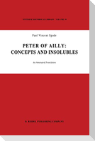 Peter of Ailly: Concepts and Insolubles