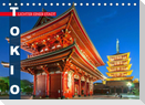Tokio: Lichter einer Stadt (Tischkalender 2023 DIN A5 quer)