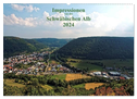 Impressionen von der Schwäbischen Alb (Wandkalender 2024 DIN A2 quer), CALVENDO Monatskalender