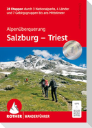 ROTHER Wanderführer Alpenüberquerung Salzburg - Triest