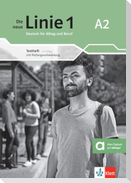 Die neue Linie 1 A2. Testheft mit Prüfungsvorbereitung und Audios