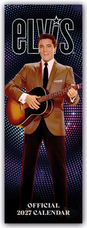 Danilo. Elvis 2027 - Slimline-Kalender - Original Danilo-Kalender [Mehrsprachig] [Kalender]. Browntrout Verlags GmbH, 2026.