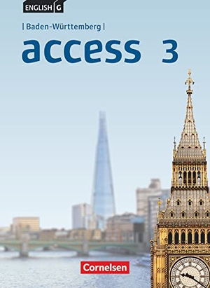 Harger, Laurence / Cecile J. Niemitz-Rossant. English G Access Band 3: 7. Schuljahr - Baden-Württemberg - Schülerbuch. Cornelsen Verlag GmbH, 2016.