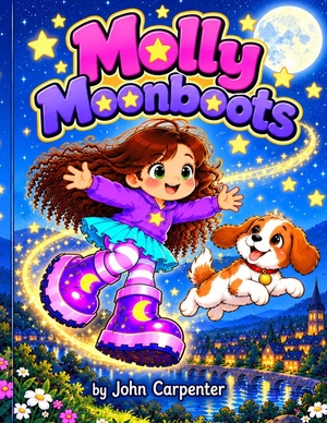 Carpenter, John. Molly Moonboots - A Magical Comic Adventure. Paul Wallis Books, 2026.