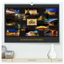 BONNER NACHTFARBEN (hochwertiger Premium Wandkalender 2025 DIN A2 quer), Kunstdruck in Hochglanz