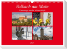 Volkach am Main (Wandkalender 2024 DIN A3 quer), CALVENDO Monatskalender