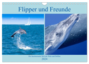 Flipper und Freunde (Wandkalender 2024 DIN A4 quer), CALVENDO Monatskalender
