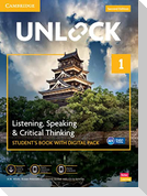 Unlock Level 1 Listening, Speaking and Critical Thinking Student's Book with Digital Pack