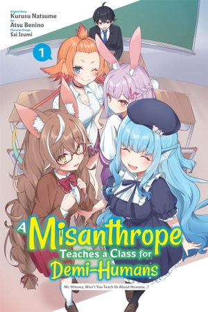 Airco / Inc., Anycolor et al. A Misanthrope Teaches a Class for Demi-Humans, Vol. 1 (manga). Little, Brown & Company, 2025.