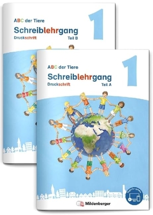 Kuhn, Klaus / Hahn, Mareike et al. ABC der Tiere 1 Neubearbeitung - Schreiblehrgang Druckschrift, Teil A und B. Mildenberger Verlag GmbH, 2023.