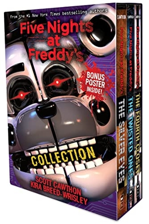 Cawthon, Scott / Kira Breed-Wrisley. Five Nights at Freddy's 3-book boxed set. Scholastic, 2018.