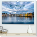 Norwegen von Oslo bis Ålesund (Premium, hochwertiger DIN A2 Wandkalender 2023, Kunstdruck in Hochglanz)