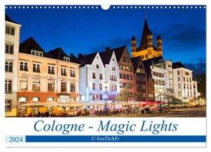 Boettcher, U.. Cologne - Magic Lights (Wall Calendar 2024 DIN A3 landscape), CALVENDO 12 Month Wall Calendar - Cologne - In the glamour of the blue hour. Calvendo, 2023.