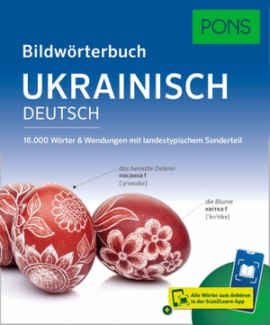 PONS Bildwörterbuch Ukrainisch - 16.000 Wörter & Wendungen mit landestypischem Sonderteil und Scan2Learn-App. Pons Langenscheidt GmbH, 2026.