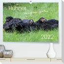 Hühner im eigenen Garten (Premium, hochwertiger DIN A2 Wandkalender 2022, Kunstdruck in Hochglanz)