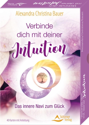 Bauer, Alexandra Christina. Verbinde dich mit deiner Intuition- Das innere Navi zum Glück - - 40 Karten mit Anleitung. Schirner Verlag, 2021.
